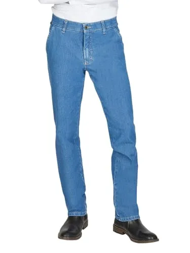 Club of Comfort Herren Hose Garvey 7054 - Jeansblau Größe 29 - Wanderhose mit 360 Grad Stretch und Comfortbund, ideal für aktive Männer, die Komfort und Bewegungsfreiheit schätzen.