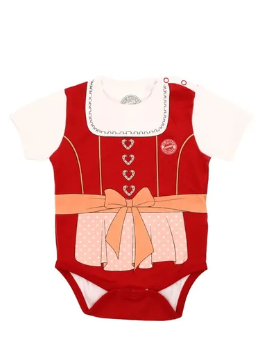 FC Bayern München Body FC Bayern München, Body Dirndl, Baby, Rot