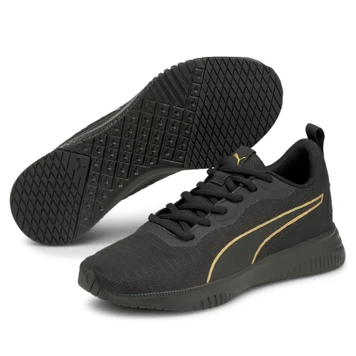 Puma wmns flyer flex sneakers schwarzgold 40.5