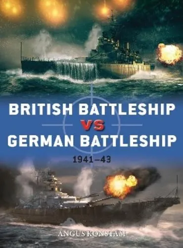 Angus Konstam British Battleship vs German Battleship (Taschenbuch) (US IMPORT)