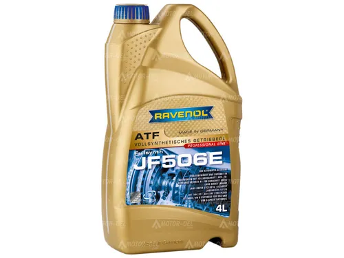 RAVENOL ATF JF506E Automatikgetriebeöl 4L - Made in Germany - Automatikgetriebeöl, halbsynthetisch, ideal für Land Rover und Ford Fahrzeuge, sorgt für optimale Schaltperformance und Langlebigkeit.