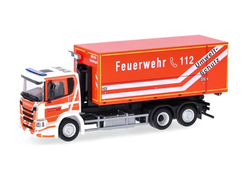 HERPA SCANIA CG17 6x2 Feuerwehr Fulda 1/87