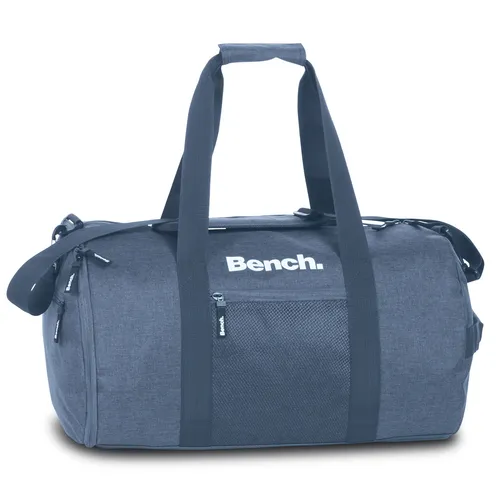 Bench. Sportbag Denim - Coole Sporttasche für Kinder - Sporttaschen für Kinder mit angesagtem Denim-Design und praktischen Funktionen. Maße: 47 x 30 x 25 cm, perfekt für die nächste Sporteinheit!