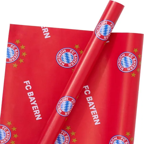Geschenkpapier Rot von FC Bayern München