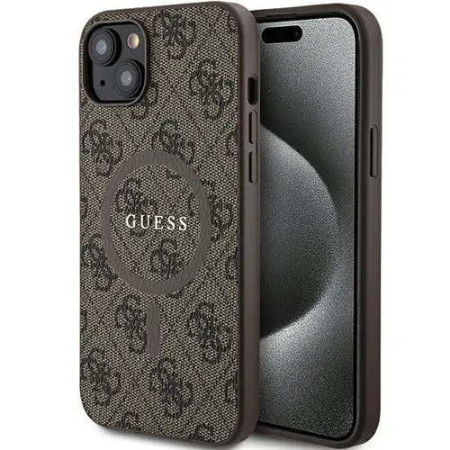 Echtes GUESS Case GUHMP14SG4GFRW passend für iPhone 14 (Kompatibel mit Magsafe /