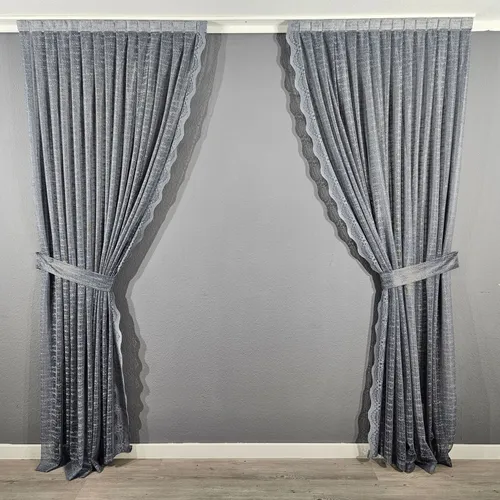 Hochwertige graue Vorhänge in grau von Gardinen by Justyna