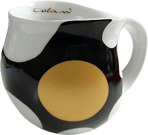 Colani Tasse Kaffeetasse Becher mit Spot Gold 260ml von Colani