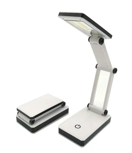 LED Schreibtischlampe Tischlampe Batterie klappbar Schreibtisch Lampe USB COB