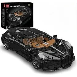 Mould King 13163 Sportwagen Voiture Noire