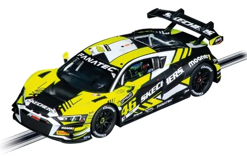 CARRERA DIGITAL 124 AUDI R8 LMS GR3 EVO II VALENTINO ROSSI NO.46 - Carrera 124 Fahrzeugmodell, detailgetreue Nachbildung des Audi R8 LMS GT3 evo II von Valentino Rossi, ideal für Sammler und Rennsport-Enthusiasten.