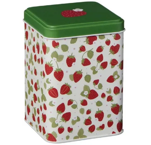 Ib Laursen Keksdose Ib Laursen Aufbewahrungsdose Keksdose Erdbeeren Viereckig