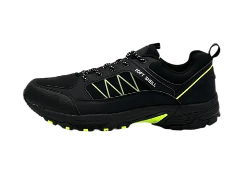 Nowaland Damen Herren Wanderschuhe Wasserabweisende Softshell Trekkingschuhe