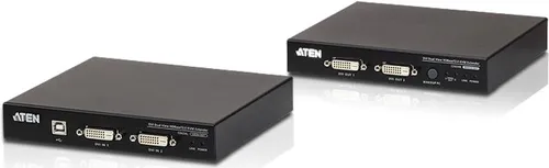ATEN CE 624 KVM-Extender - KVM- und Audio-Extender über HDBaseT 2.0, bis zu 150 m Reichweite für optimale Flexibilität in Ihrem Büro oder Home Office.