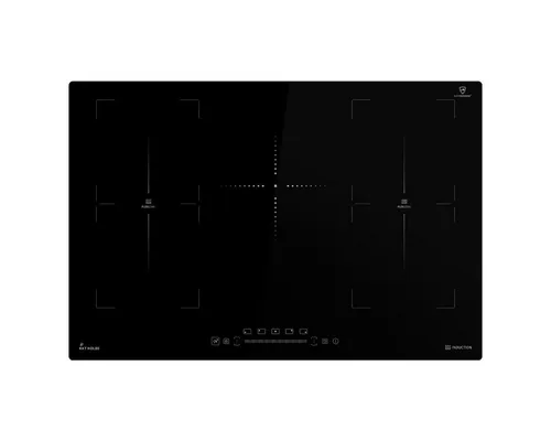KKT KOLBE Induktionskochfeld 80 cm - Autarkes 5-Zonen Kochfeld mit Flexzonen, blitzschnelle Aufheizung und präzise Temperaturregelung