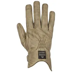 Helstons Condor Motorradhandschuhe, schwarz-beige, Größe XL für Männer