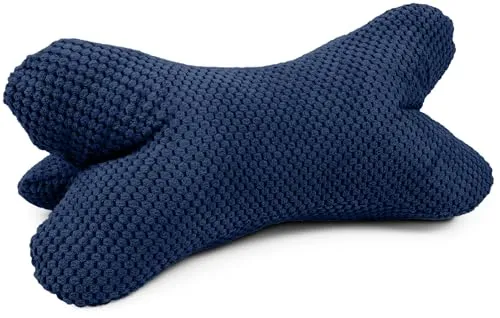 Amilian Leseknochen 44x22 cm in blau von Amilian