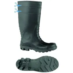WORKMASTER PVC - Stiefel, Eurofort, EN 345 S5 - Arbeits- & Schutzkleidung, ca. 38 cm hoch, wasserdicht und robust für optimalen Schutz bei schweren Arbeiten.