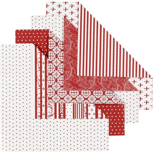 Vivi Gade Design Origami-Papier 25521, mehrfarbig, 50 Stück - 50 Blatt Origami-Papier im Format 15x15cm, ideal für kreative Kunst- und Handwerksprojekte. Doppelseitiges Design aus der beliebten Vivi Gade Serie, garantiert hochwertige Qualität zum fairen Preis.