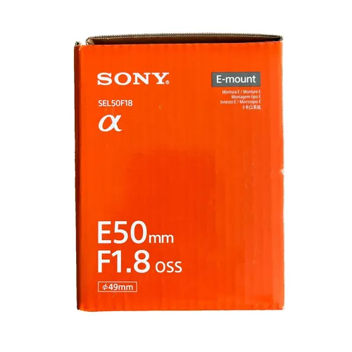 Sony SEL-35F18F Weitwinkel-Objektiv - 35 mm, F1.8 für Vollformat, staub- und feuchtigkeitsresistent für zuverlässige Aufnahmen bei jedem Wetter