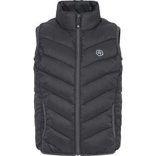 Color Kids Waistcoat Quilted 5438 schwarz-grau (161) 164