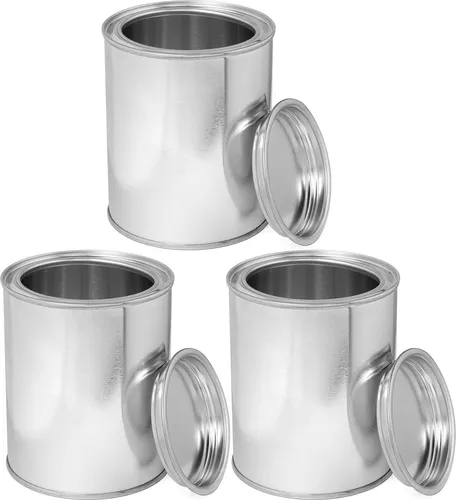 Moritz 3x Blechdose für Ethanol 500 ml Bioethanol Brenngel Dose Tischkamin Tischfeuer Kamin
