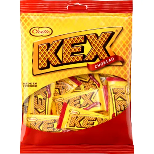 Kex Kexchoklad Cloetta Schokolade Waffel Knusperwaffel Vollmilch Snack Tee 156 g