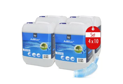 4x 10 L AdBlue® Harnstofflösung Kanister von Höfer Chemie GmbH