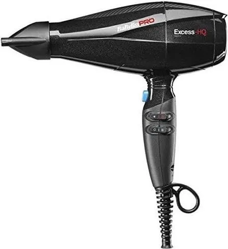 BaByliss Pro Pro Excess HQ (BAB6990IE) Haartrockner - Professioneller Haartrockner mit leistungsstarkem Motor für schnelles Trocknen und glänzendes Haar, ideal für anspruchsvolle Stylings.
