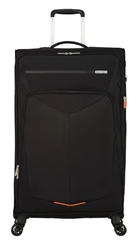 American Tourister Summerfunk Koffer 79 cm - Koffer mit 119 Litern Volumen, doppelten Rollen für müheloses Reisen und einem integrierten TSA-Zahlenschloss für zusätzliche Sicherheit.
