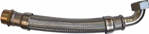 DN25 DVGW Panzerschlauch mit Edelstahlumflechtung 1