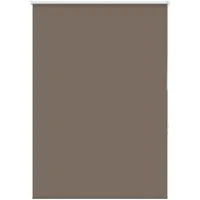 vidaXL Verdunkelungsrollo Kaffeebraun 100x150cm - Seitenzug- & Springrollos mit Sichtschutz und Wärmeregulierung, langlebig und pflegeleicht aus 100 % Polyester, ideal für stilvolle Wohnräume.