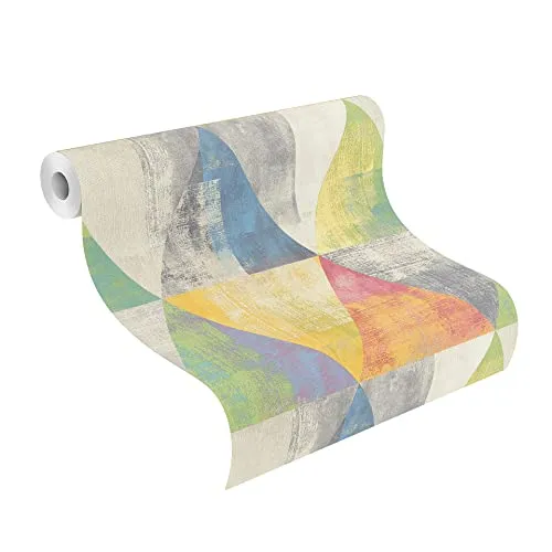 Rasch 410914 Vliestapete in gelb von Rasch