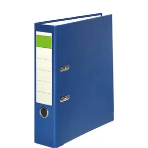 Falken Ordner 10077915, PP, A4, 8cm, Kunststoffordner, blau