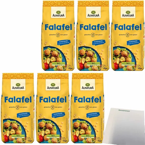 Alnatura Bio Falafel 6er Pack 6x170g Beutel usy Block von Alnatura