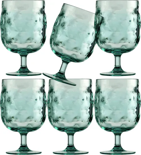 Weinglas Set 6 Stück in türkis von Marine Business