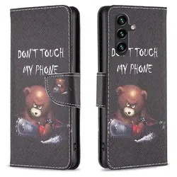Für Samsung Galaxy A15 Kunstleder Handy Tasche Hülle Book Motiv 6 Case