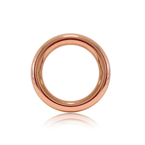 O - Ring aus Druckguss, 5er Set, DIY Hunde-Leine/Hunde-Halsband, nichtrostend