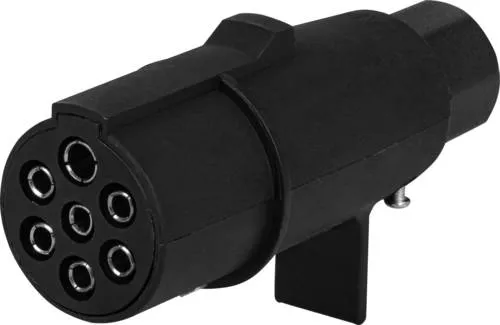 SecoRüt EP021 Anhänger Stecker [Anhänger-Steckdose 7polig Typ N - offene Kabelenden] Kunststoff