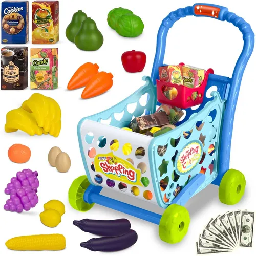 Wózek na zakupy Ricokids 773400 niebieski Ricokids 5903890613181