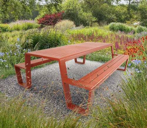 Lesli Living Picknick-Set Estilo 220x183cm Rot – Modernes Design