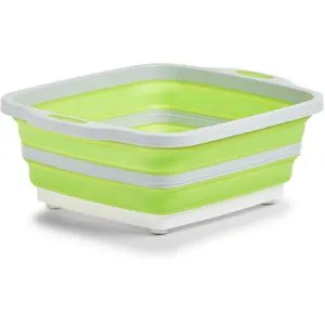 Zeller 2 in 1 Falt-Schüssel: Multifunktionsschüssel mit Schneidebrett - Faltschüsseln & Siebe - Praktische 2 in 1 Lösung: Flexibel als Schneidebrett und Schüssel nutzbar, ideal für platzsparende Aufbewahrung.