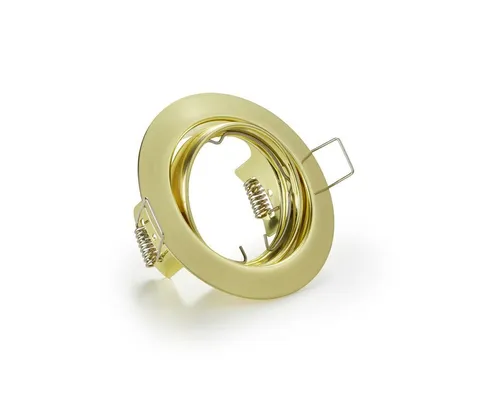 ORIENTABLE FACTORY INSTALLED JURA ROTONDO ATTACCO GU10 COLOR OTTONE 650100108