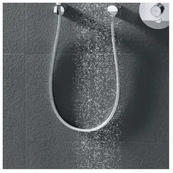 Kludi SUPARAFLEX Brauseschlauch 610710500 - 1,25 m Duschschlauch in Chrom - Sanitärinstallation, robuster Brauseschlauch mit Knickschutz und beidseitiger Verdrehungssicherheit für einfache Installation und Langlebigkeit.