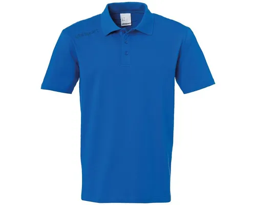 uhlsport Kinder Essential Polo, azurblau, 164 - Tops & Trikots mit atmungsaktivem Material für hohen Tragekomfort, ideal für sportliche Aktivitäten oder Freizeit.