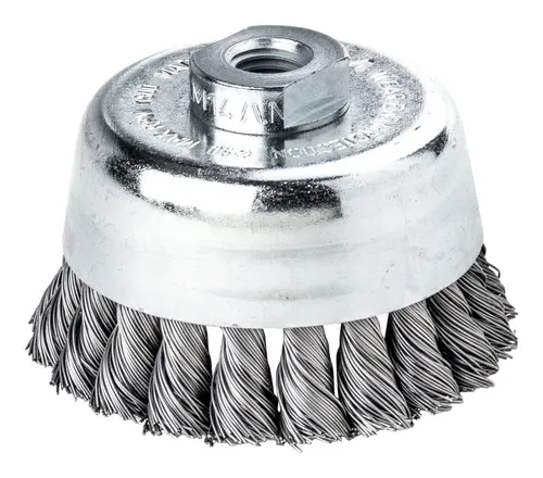 Lessmann Topfbürste Stahldraht gezopft 65 x 0,5 mm - 482.217