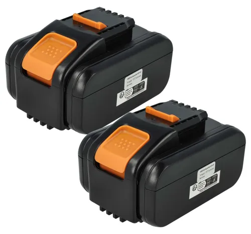 vhbw 2x Akku kompatibel mit AL-KO GTLi 18V Comfort, HS 2015 (113625), HT 2000 (113700), HT 2050 (113536) Werkzeug (4000 mAh, Li-Ion, 20 V)