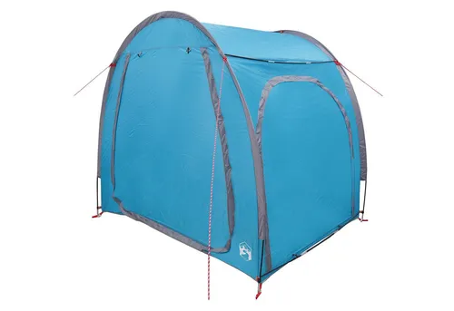 vidaXL Fahrradgarage mit Dach Blau 218 x 156 x 180 cm in blau von vidaXL