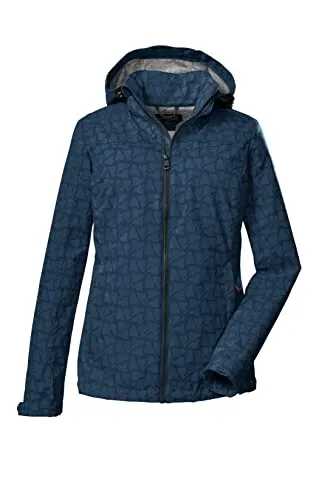 Killtec Damen Softshelljacke/Outdoorjacke mit abzippbarer Kapuze KOS 90 WMN SFTSHLL JCKT; dunkelblau, 38, 39140-000