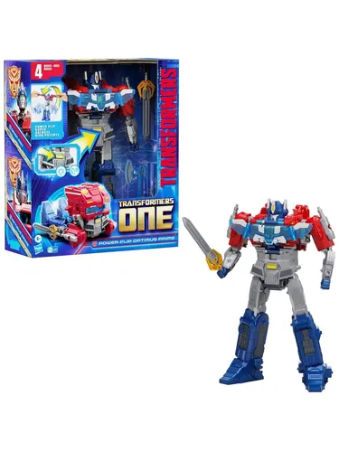Transformers One Power Flip Optimus Prime