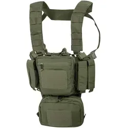Helikon-Tex Training Mini Rig (TMR) - Cordura - Olive Green - Munition & Magazinbeutel, minimalistischer Aufbau für optimale Tragbarkeit von Magazinen und Ausrüstung, ideal für den Einsatz im Feld.